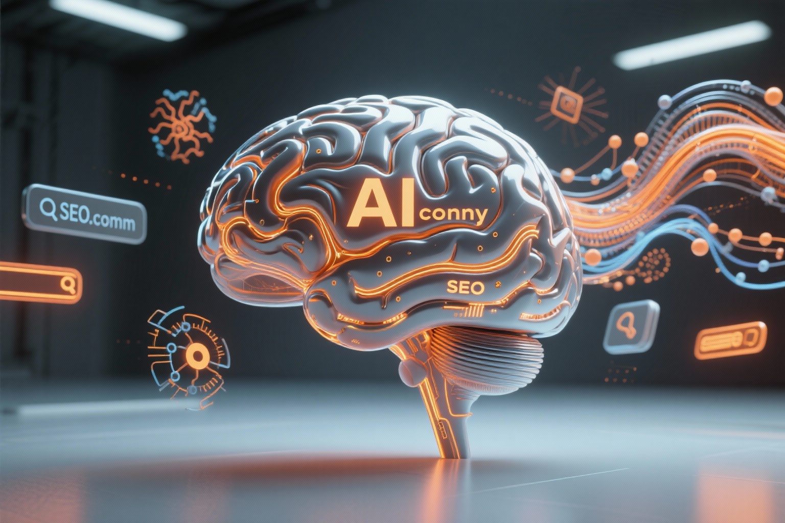 AI Brain Visualization